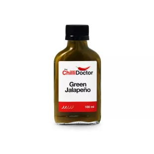 folyékony chili szósz zöld jalapeno a chili doktor