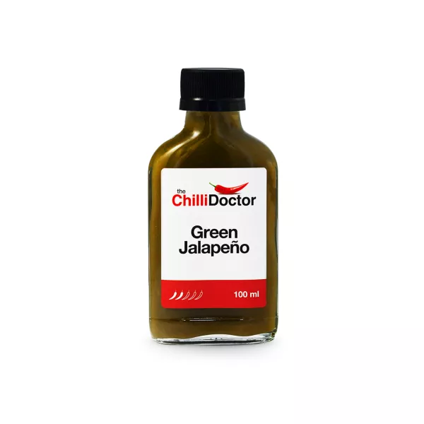 folyékony chili szósz zöld jalapeno a chili doktor