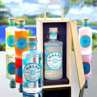 Malfy Gin ajándékdobozban