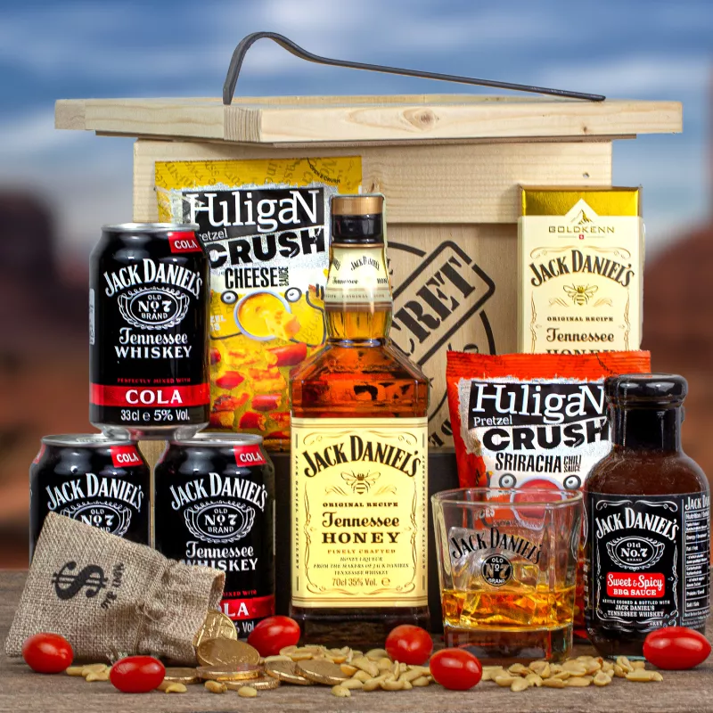 Jack Daniel’s Honey ajándékláda