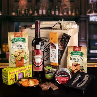 Ajandekdoboz, Darbox | Szabványos fedél, Fedél gravírozott szöveggel, Fedél karácsonyi motívummal