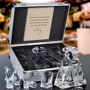 Ajándék AL Koffer Üveggel CONTRABAND