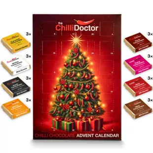 Chilli csokoládé adventi naptár
