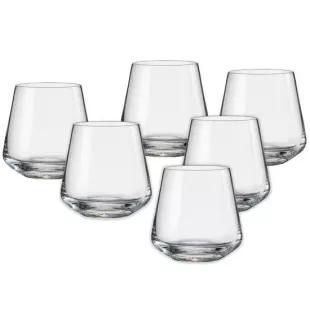 Crystalex whiskys pohár Sandra 290ml (6 db-os készlet)