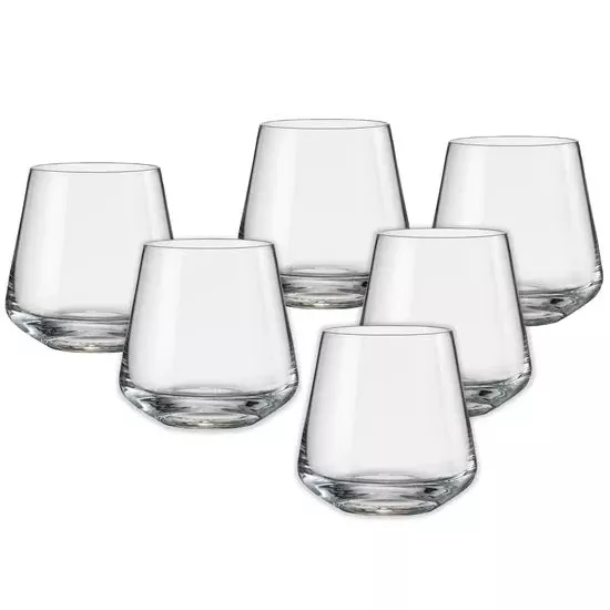 Crystalex whiskys pohár Sandra 290ml (6 db-os készlet)