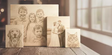 Fára vésett képek