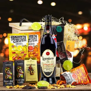 Legendario ajándékláda | Szabványos fedél, Fedél gravírozott szöveggel, Fedél karácsonyi motívummal