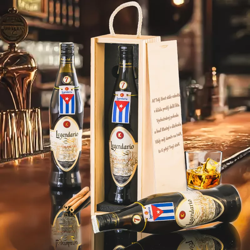 Legendario Elixir de Cuba ajándékdobozban