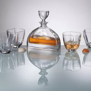Bohemia Crystal Whisky készlet Nemo (1 dekanter + 6 pohár)