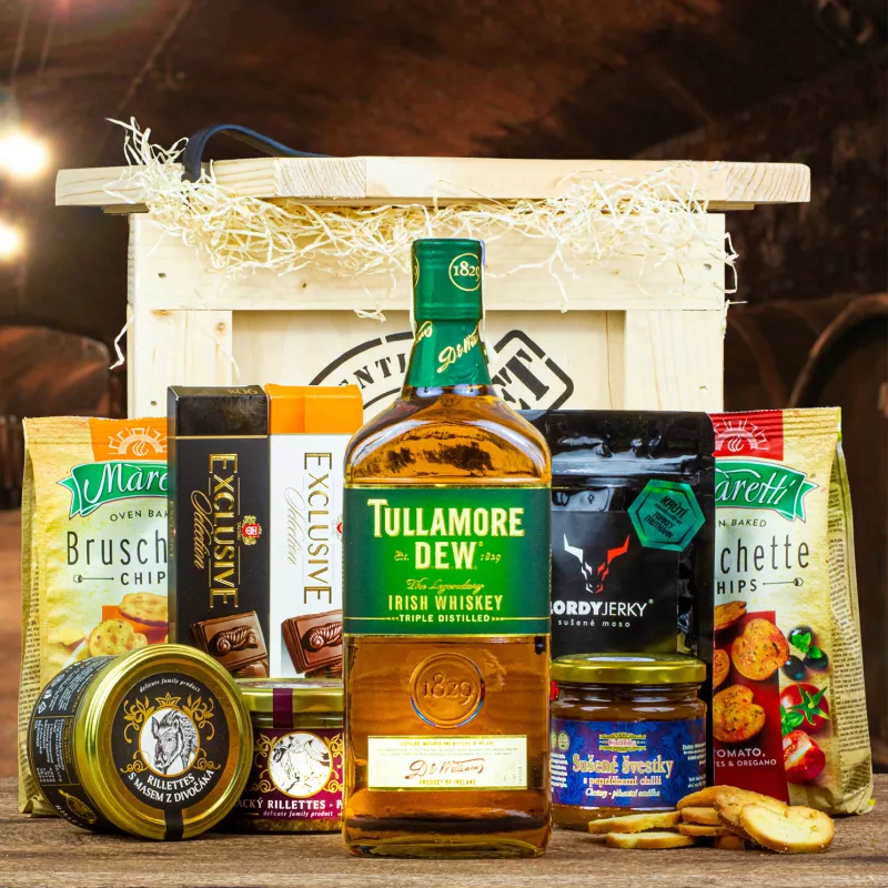 Whiskys ajándékláda