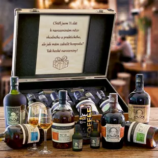 Eredeti ajándék férfiaknak Diplomatico Quad Combo AL Koffer