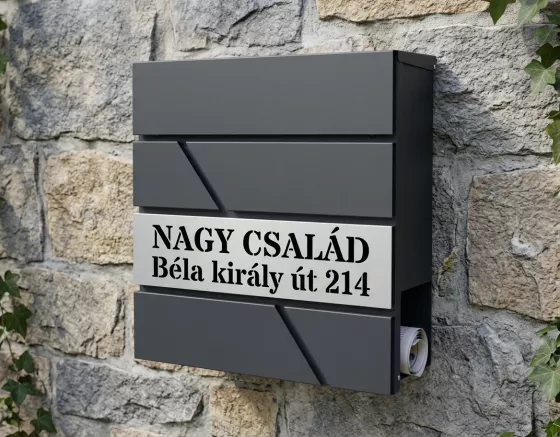 Fém postaláda