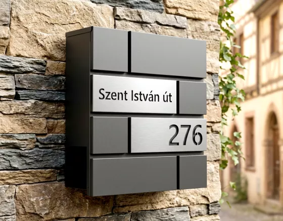 Fém postaláda